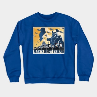 Mans Best Friend Crewneck Sweatshirt